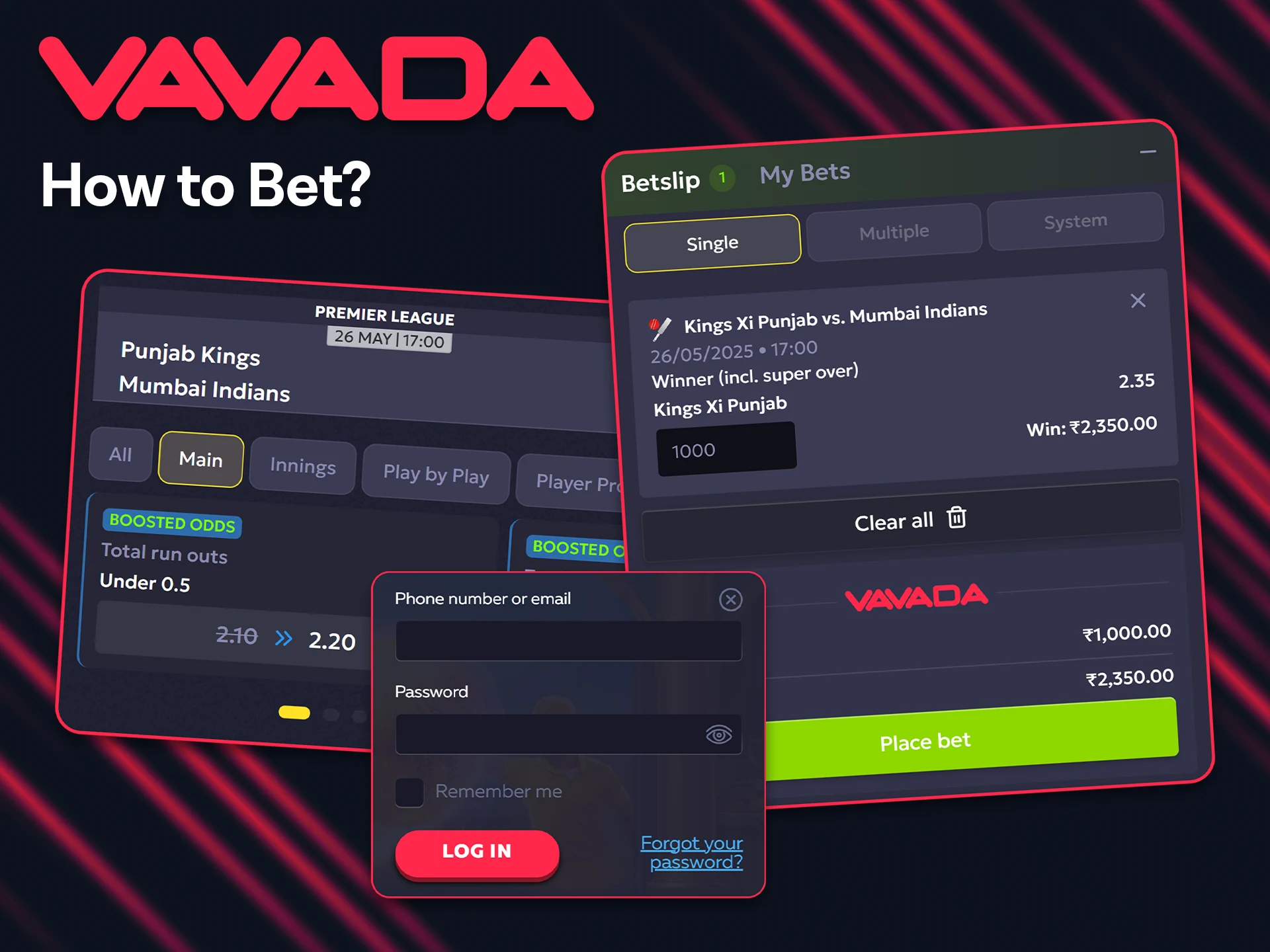 A simple guide to betting on sports on Vavada.
